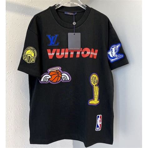 nba 2k18 louis vuitton jerseys|LV x NBA Lvxnba Multi Logo Print T shirt 1A8XEG – Mr Quality.